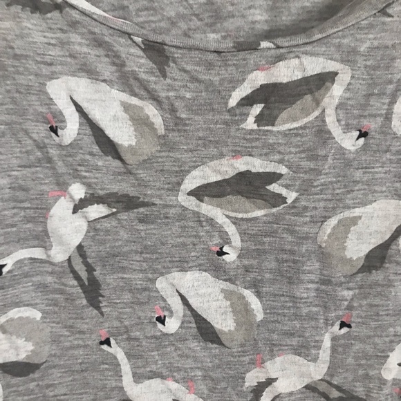 H&M swan top 3X - Picture 2 of 6